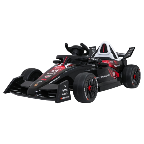 Auto na akumulator dla dzieci Bolid Formuły E Porsche Czerwony 711.CR